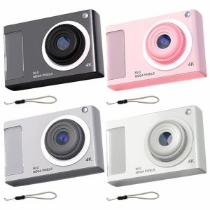 48MP HD Mini Camera 2.4in IPS Display 16X Zoom Kids Camera 4K Video Camera  |   Others Camera & Photo Black/Pink/Silver/White