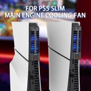 Cooling Fan Game Console Rear Cooler Fan 3 Levels for PS5 Slim Console  |   Game Accessories Game Accessories Game Accessories