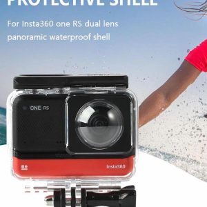 Diving Case Portable Camera Waterproof Case for Insta360 ONE RS Panoramic Camera  |   Others Camera Others