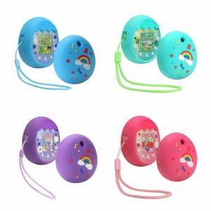 Electronic Pet Machine Protector Silicone Cover Case for Tamagotchi Pix  |   Others Game Accessories Blue/Green/Purple/Rose Red