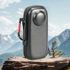 for Insta360 X4 Accessories PU Portable Storage Bag Camera Body Mini Storage Bag  |   Sports Cameras Camera Others