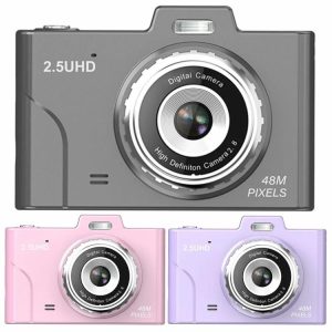 HD1080P 48MP CCD Camera 2.5K 8X Zoom Photography Camera Gift for Boys Girls  |   Others Camera & Photo Black/Pink/Purple