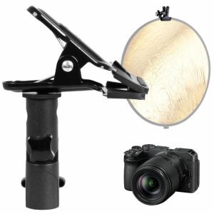 Heavy Duty Metal Clamp Holder Reflector Metal Clip Mount for LED Light Umbrella  |   Others Camera & Photo Others