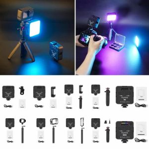 RGB Video Lights 1200mah 2500-9000K 20 Effects for Insta360 X4 POCKET 3/ACE PRO  |   Others Camera Others