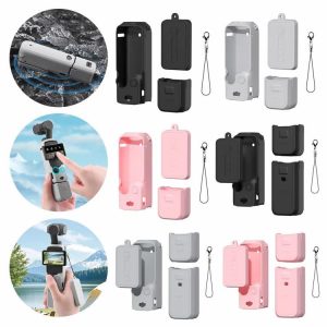 Silicone Case Protective Case Anti-Scratch Portable Sleeve for DJI Osmo Pocket 3  |   Others Camera Black/Grey/Pink