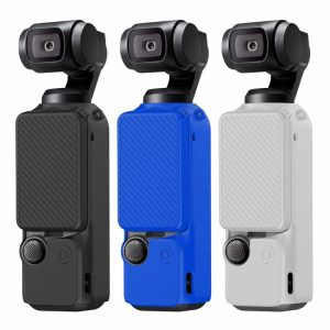 Silicone Case Protective Case Anti-Scratch Portable Sleeve for DJI Osmo Pocket 3  |   Sports Cameras Camera Black/Blue/Grey