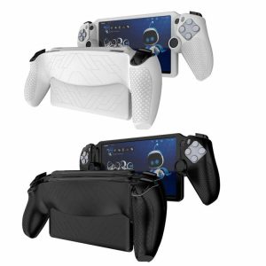 Silicone Protective Case Anti-Drop Handle Protective Skin for Playstation Portal  |   Others Game Accessories Black/White