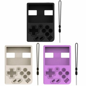 Silicone Protective Cover Shockproof Game Console Cover for MIYOO MINI  |   Others Game Accessories Black/Beige/Purple