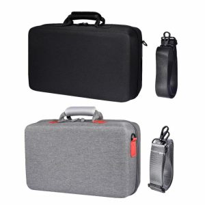 Carrying Case Shockproof Portable Storage Bag with Shoulder Strap for PS5 Slim  |   Others Game Accessories Black/Grey