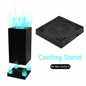 Game Console Cooling Stand Holder Host Dock Base Bracket for Box Series X  |   Game Accessories Game Accessories Game Accessories