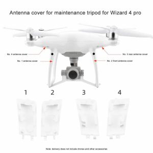 4pcs/Set Plastic Landing Gear Antenna Covers Caps for DJI Phantom 4 Pro  |   Drone Accessories Camera & Photo Drone Accessories