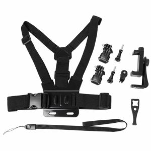 Adjustable Body Chest Strap J-shaped Base Shoulder Strap for Gopro Action Camera  |   Sports Cameras Camera Others